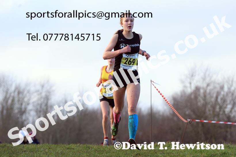 Girls Under-15s 2026 NEHL Sherman Cup and Davidson Shield, Temple Park, South Shields. Photo: David T. Hewitson/Sports for All Pics